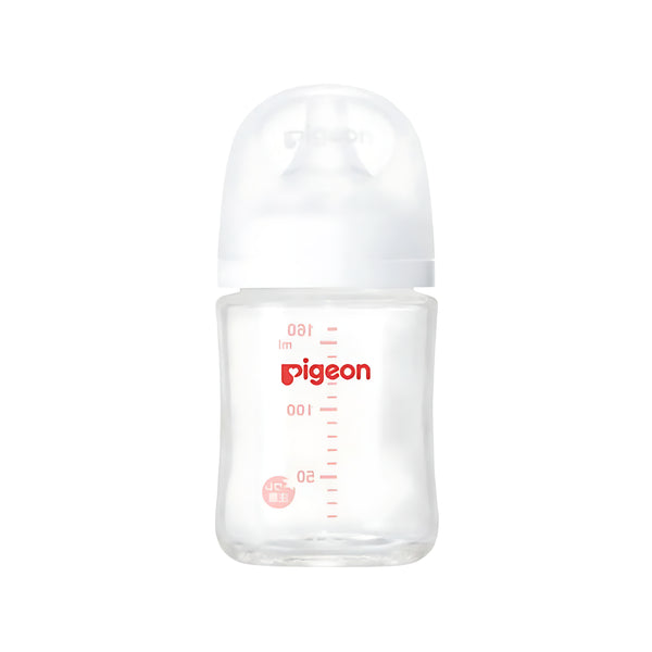 Pigeon Nursing Bottle Heat-Resistant Glass Breast Milk-Like Experience