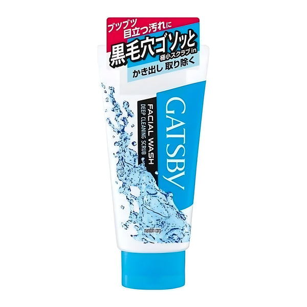 Mandom GATSBY Facial Wash Deep Cleansing Scrub