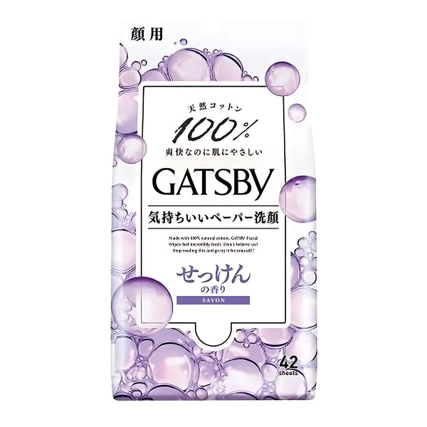 Mandom GATSBY Facial Paper Soap Scent