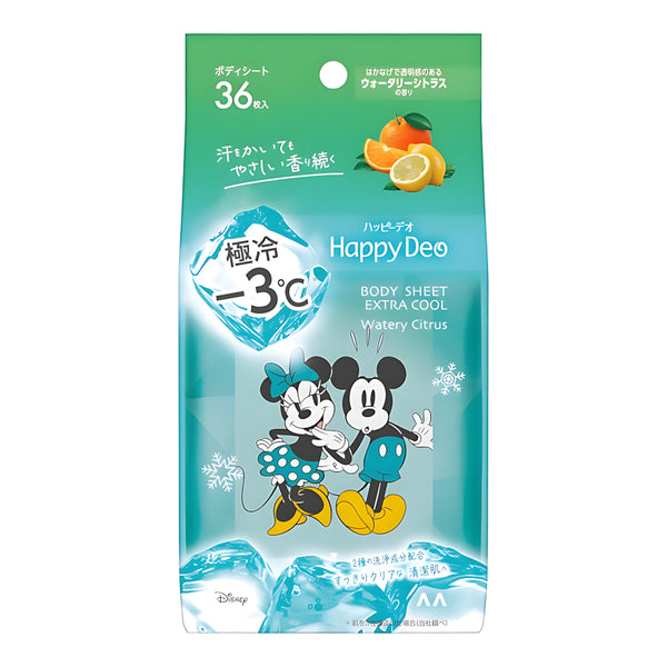 MANDOM Happy Deo Body Sheet Extreme Cool
