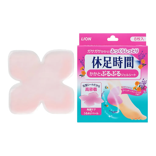 Lion Kyusoku Jikan Heel-Softening Gel Sheets