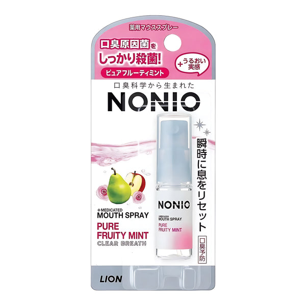 Lion NONIO Mouth Spray Pure Fruity Mint
