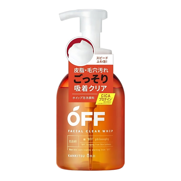 Cosmetex Roland Kankitsu Ohji Facial Clear Whip SP Foaming Cleanser 360mL