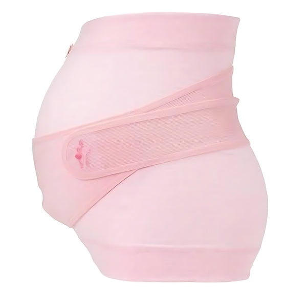 Pigeon Breathable Maternity Support Belt Set Size LLL Pink