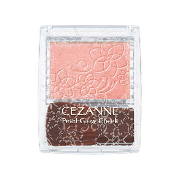 CEZANNE Pearl Glow Cheek P2 Beige Coral