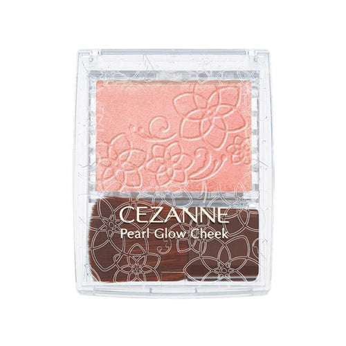 CEZANNE Pearl Glow Cheek P2 Beige Coral