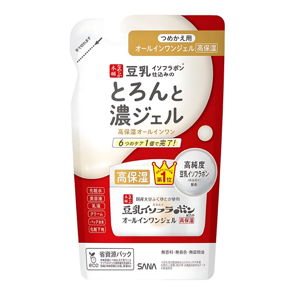 SANA Nameraka Honpo Thick Gel NC 6-in-1 Enrich Gel Refill 200g