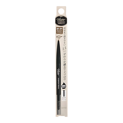 KOSE Visee Riche 아이브로우 펜슬 S BR304 애쉬 브라운 0.06g