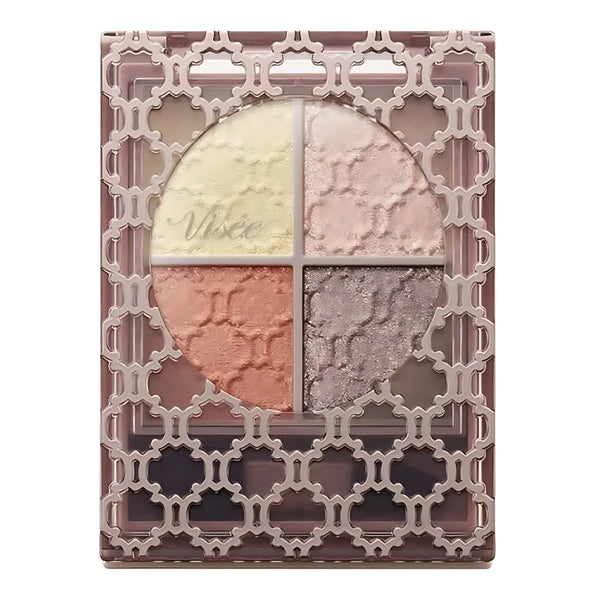 KOSE VISEE Riche Glossy Rich Eyes N OR-2 Brownish Orange Eyeshadow Palette
