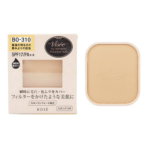 KOSE VISEE Riche Filter Skin Foundation Refill BO-310
