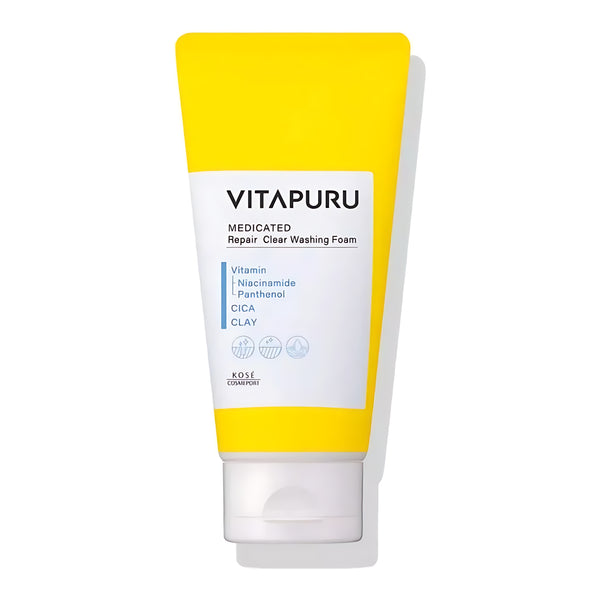 KOSE VitaPuru Repair Clear Washing Foam