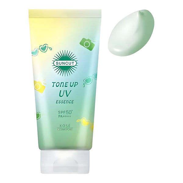 KOSE Suncut R Tone Up UV Essence Mint Green