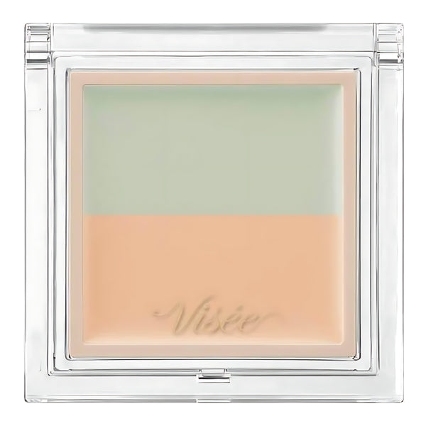 KOSE VISEE Color Duo Trick Concealer 06 Green Trick Light Beige