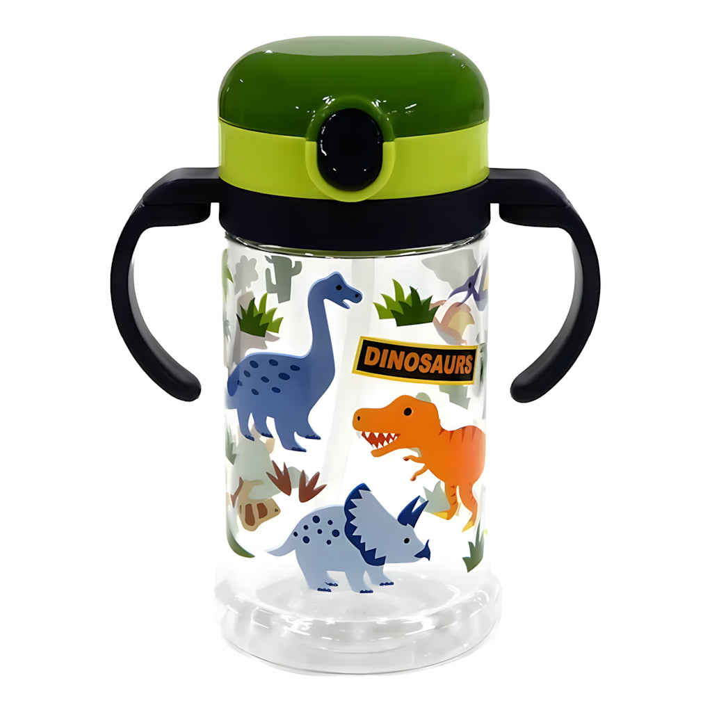 Skater Foldable Straw Mug 2-Way Dinosaur