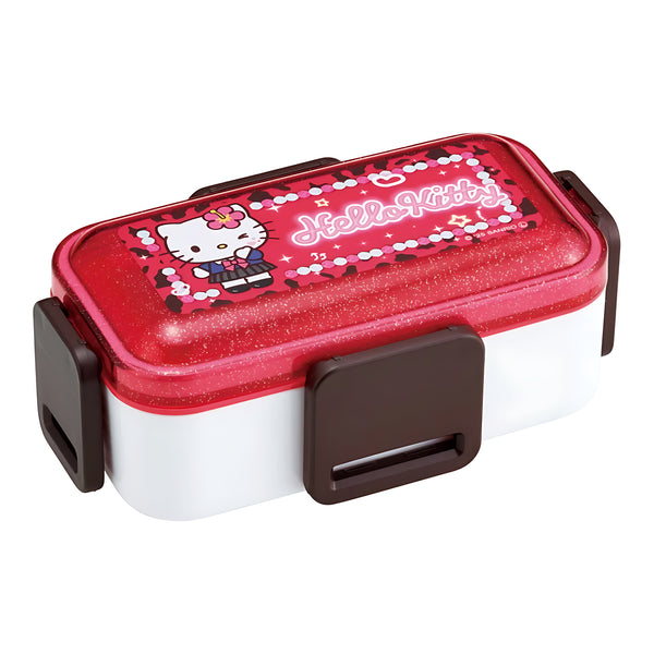 SKATER School 2-Tier Fluffy Bento Box Hello Kitty