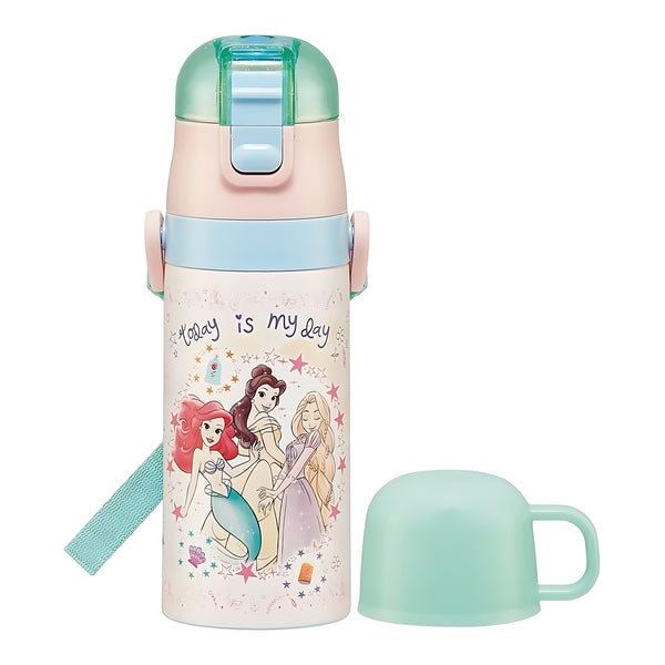 SKATER Princess '23 Kids' 2-Way Bottle