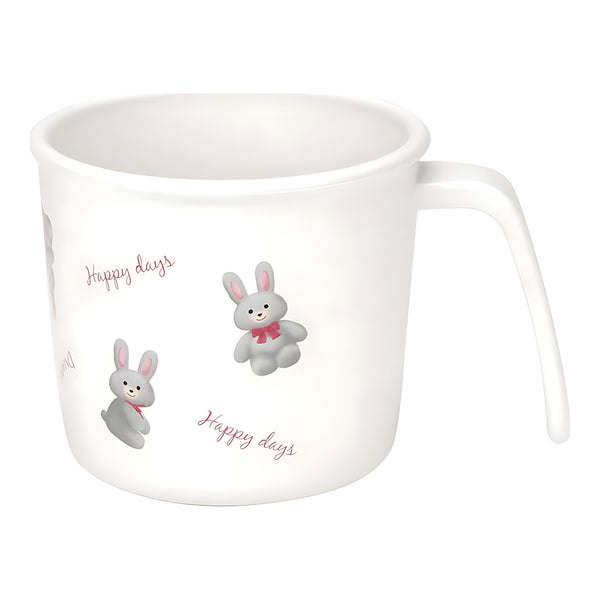 Skater Antibacterial Baby PP Cup With Handle Plush Rabbit