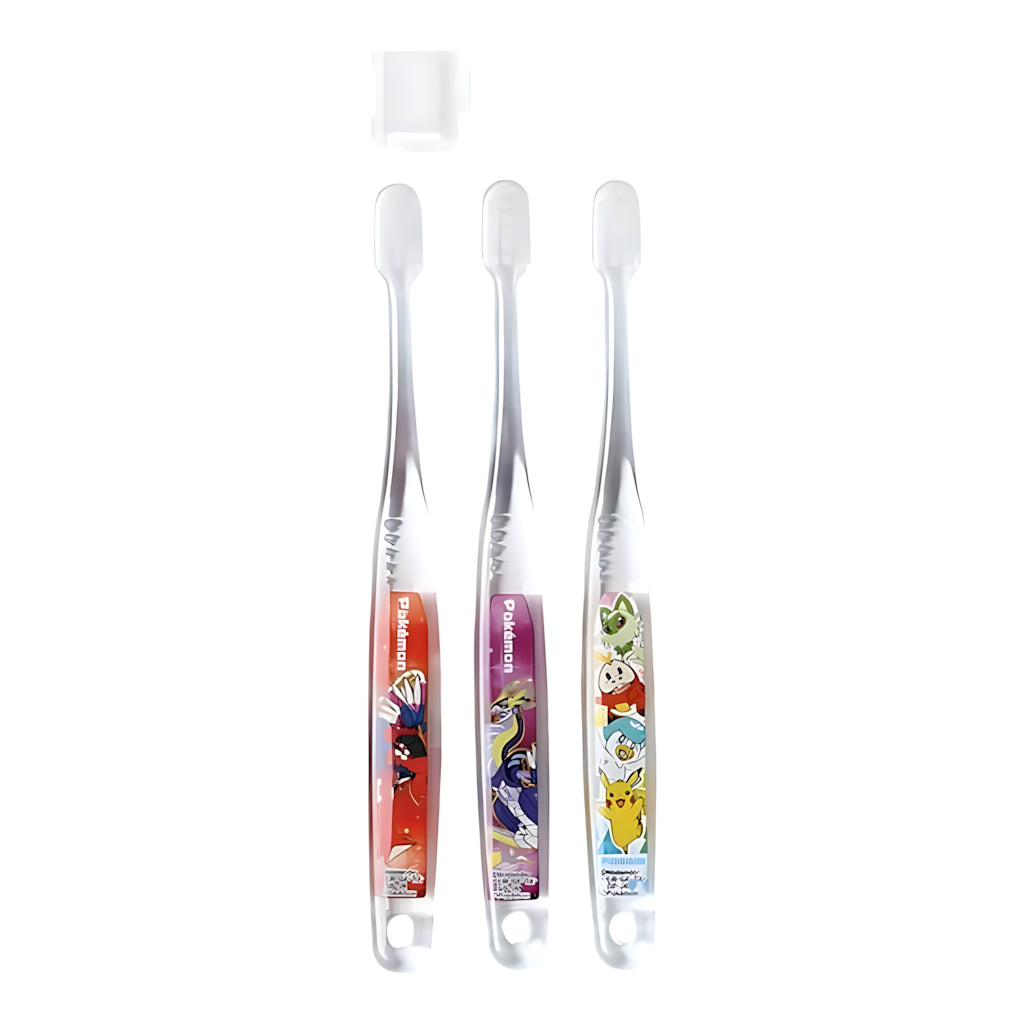 Skater Kids Clear Toothbrush Pokemon Ages 3-5 Soft