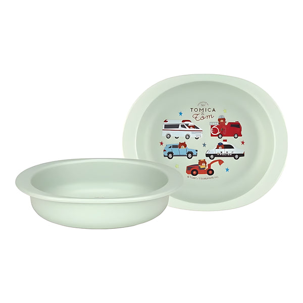 Skater Antibacterial Baby PP Small Plate Tomica & Tom