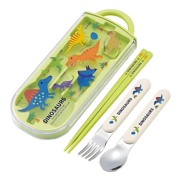 Skater Antibacterial Slide Trio Set Dinosaurs Picture Book