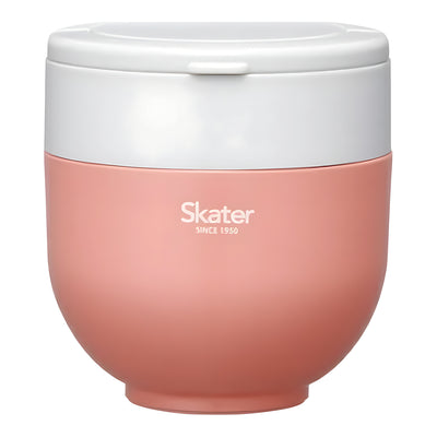 Skater Foldable Handle Insulated Food Jar Terracotta Orange 540ml