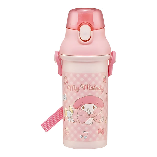 Skater One-Push Direct Drink Bottle My Melody Big Ribbon