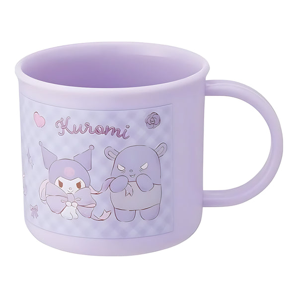 Skater Antibacterial Kids Plastic Cup Kuromi Big Ribbon