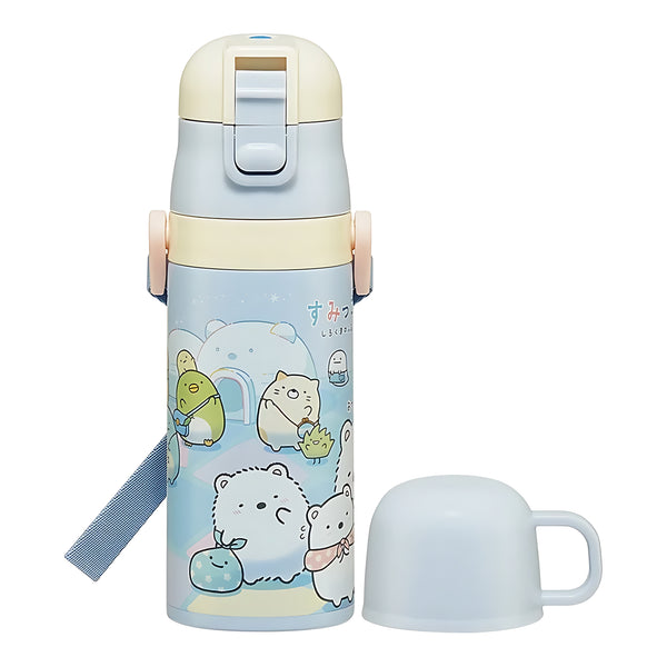 SKATER SG Polar Bear Hometown Kids' 2-Way Bottle
