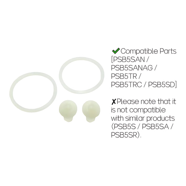 SKATER Basic Replacement Packing Set for SDC4 / SKDC4 / SKDC3 Stainless Bottles