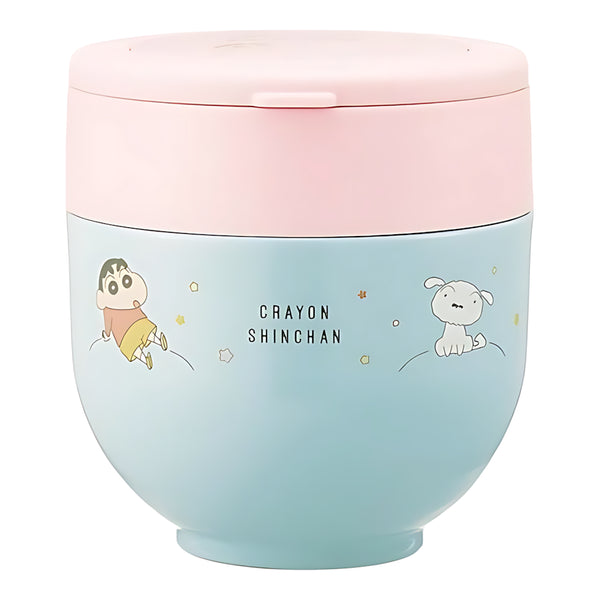 Skater Crayon Shin-chan Foldable Handle Insulated Lunch Jar Star