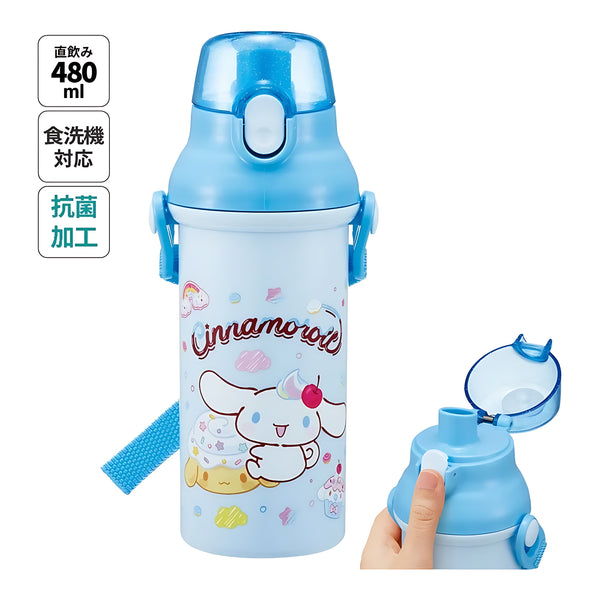 Skater Large-Capacity Direct-Drinking Water Bottle Fancy Snack & Sweets Cinnamoroll