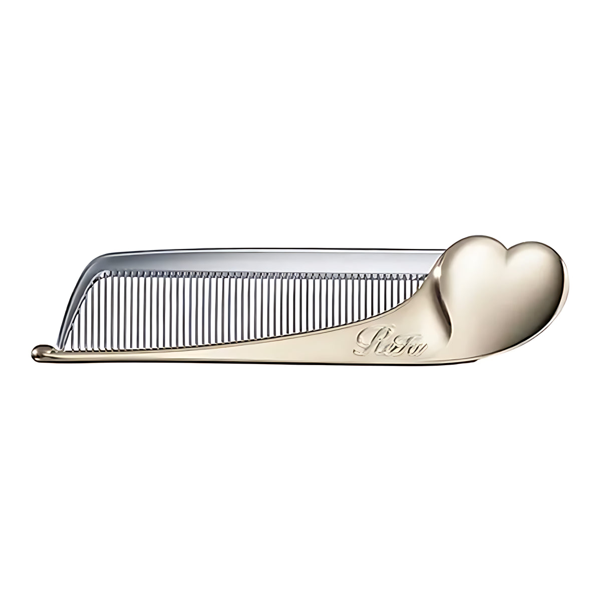ReFa HEART COMB Hair Comb Aira Foldable Champagne Gold