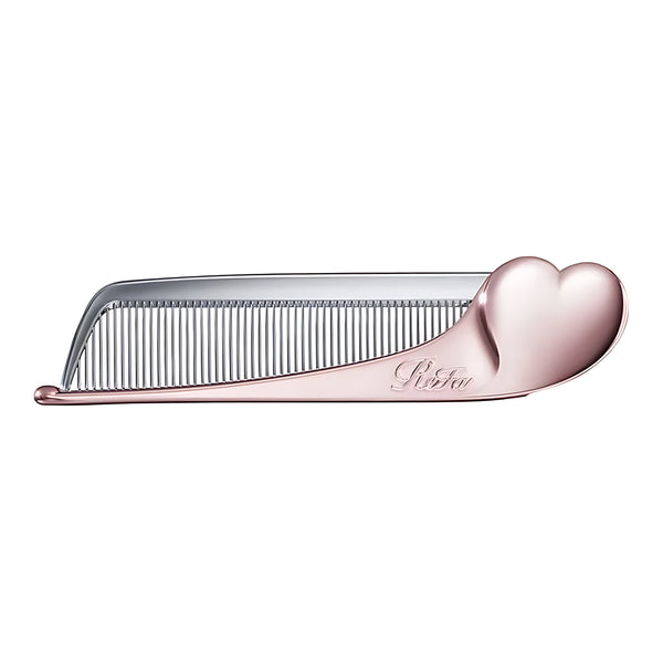 ReFa HEART COMB Hair Comb Aira Foldable Rose Gold