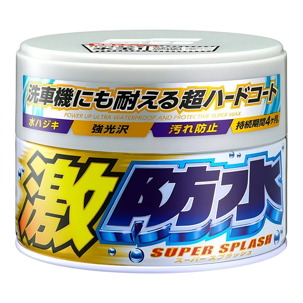 SOFT99 Gekibousui Extreme Waterproof Semi-Solid Wax White