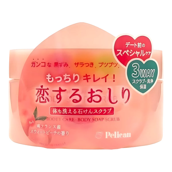 PELICAN SOAP Peach Hip Care Soap Scrub