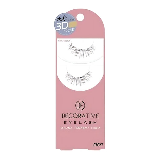 SHOBIDO Decorative Eyelash 001 Natural Type False Eyelashes (4 Pairs)