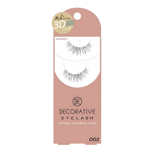 SHOBIDO Decorative Eyelash 002 Blended Type False Eyelashes (4 Pairs)