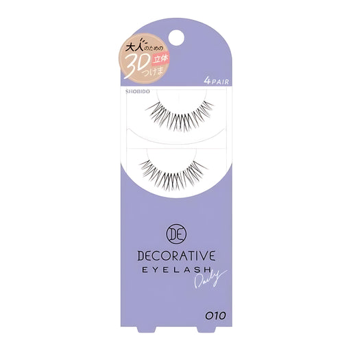 SHOBIDO Decorative Eyelash 010 False Eyelashes 4 Pairs