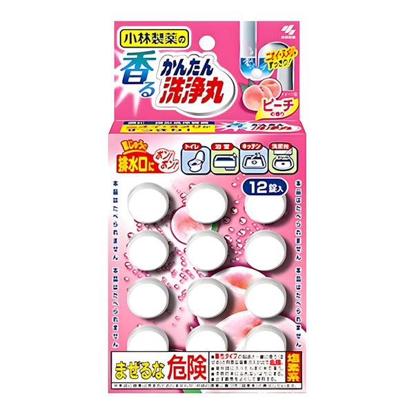Kobayashi Pharmaceutical Fragrant Easy Cleansing Pills Peach