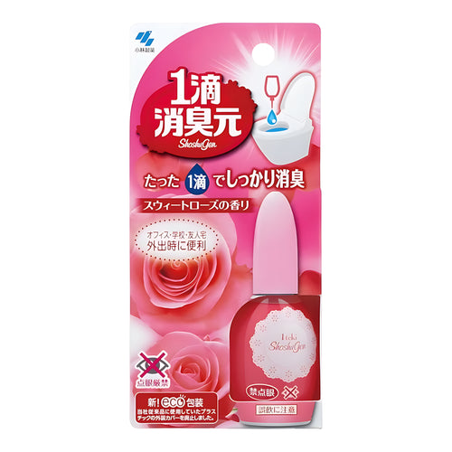 Kobayashi Pharmaceutical 1 Drop Toilet Deodorizer Sweet Rose