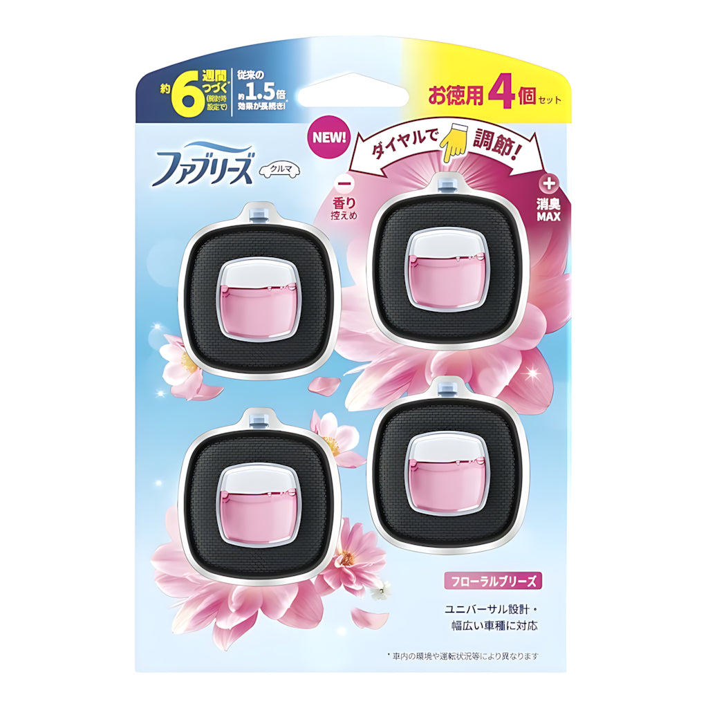 P&G Febreze Car Easy Clip Air Freshener Floral Breeze