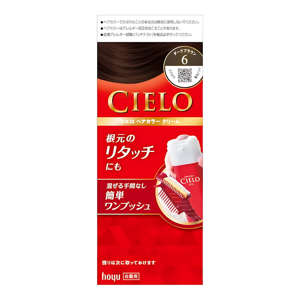 Cielo Hair Color EX Cream 6 Dark Brown