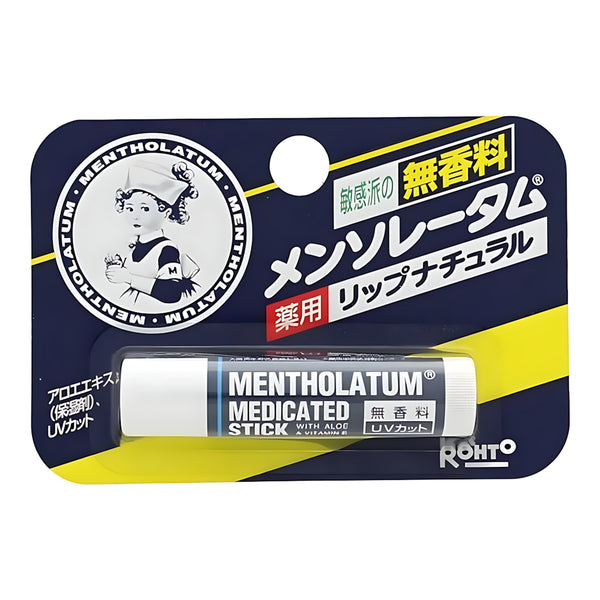 ROHTO Mentholatum Medicated Lip Nj Natural
