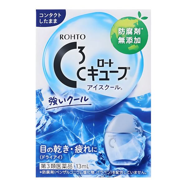 ROHTO C Cube Ice Cool Eye Drops 12ml