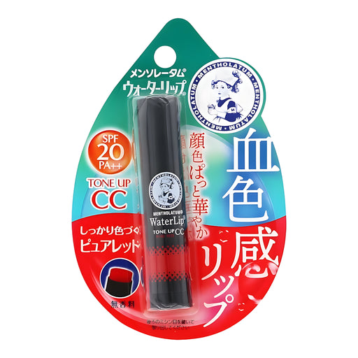 ROHTO Mentholatum Water Lip Tone Up CC Pure Red