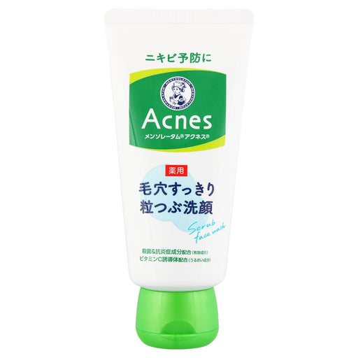 Rohto Mentholatum Pore-Clearing Scrub Face Wash 130g