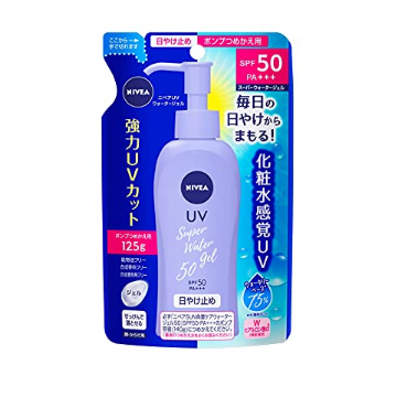 KAO Nivea UV Water Gel SPF50 Refill Pack
