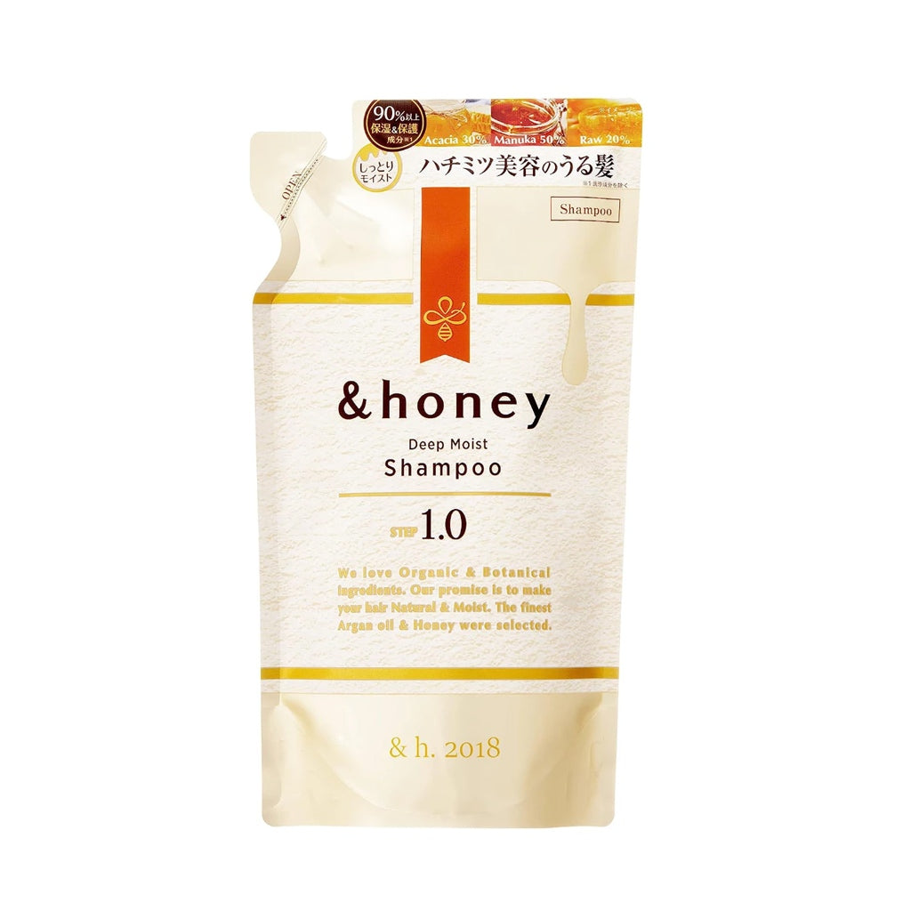 &honey Deep Moist Shampoo 1.0 Refill Peony Honey