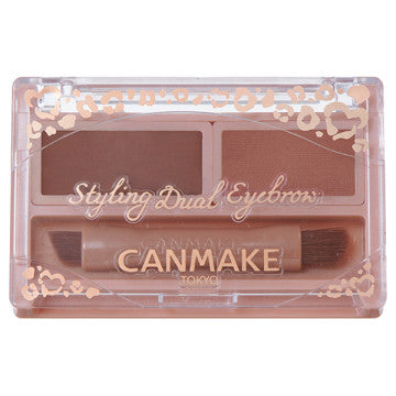CANMAKE Styling Dual Eyebrow 03 Rose Fog