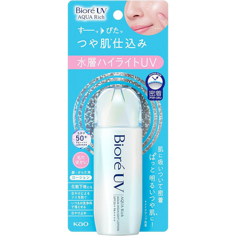 KAO Biore UV Aqua Rich Aqua Highlight Lotion